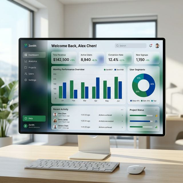 AlloySphere Dashboard Overview